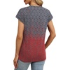 image:imageAlaroo Womens Summer Tops Short Sleeve Shirts Crew Neck Cute Trendy Tunic Blouses S3XLPrint 36