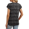 image:imageAlaroo Womens Summer Tops Short Sleeve Shirts Crew Neck Cute Trendy Tunic Blouses S3XLPrint 47