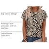 image:imageAlaroo Womens Summer Tops Short Sleeve Shirts Crew Neck Cute Trendy Tunic Blouses S3XLPrint 49