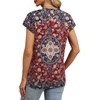 image:imageAlaroo Womens Summer Tops Short Sleeve Shirts Crew Neck Cute Trendy Tunic Blouses S3XLPrint 54