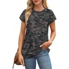 image:imageAlaroo Womens Summer Tops Short Sleeve Shirts Crew Neck Cute Trendy Tunic Blouses S3XLPrint 62