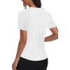 image:imageAlaroo Womens Summer Tops Short Sleeve Shirts Crewneck Basic TeeBlack Dot