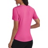 image:imageAlaroo Womens Summer Tops Short Sleeve Shirts Crewneck Basic TeePink