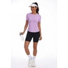 image:imageAlaroo Womens Summer Tops Short Sleeve Shirts Crewneck Basic TeePurple