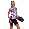 image:imageAlaroo Womens Summer Tops Short Sleeve Shirts Crewneck Basic TeePurple Print