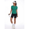 image:imageAlaroo Womens Summer Tops Short Sleeve Shirts Crewneck Basic TeeTeal