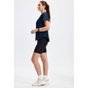 image:imageAlaroo Womens Summer Tops Workout Short Sleeve Crewneck T ShirtsDark Blue