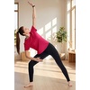 image:imageAlaroo Womens Summer Tops Workout Short Sleeve Crewneck T ShirtsRed