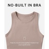 image:imageAlaroo Workout Tops for Women Sleeveless Racerback Tank TopsGrey Khaki