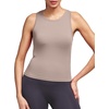 image:imageAlaroo Workout Tops for Women Sleeveless Racerback Tank TopsGrey Khaki