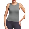 image:imageAlaroo Workout Tops for Women Sleeveless Racerback Tank TopsMarble Grey