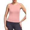 image:imageAlaroo Workout Tops for Women Sleeveless Racerback Tank TopsMilk Orange Pink