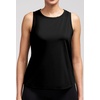 image:imageAlaroo Workout Tops for Women Summer Athletic Tank Tops Sleeveless Shirts Quick Dry Yoga Athletic Running Gym Clothes0black