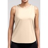 image:imageAlaroo Workout Tops for Women Summer Athletic Tank Tops Sleeveless Shirts Quick Dry Yoga Athletic Running Gym ClothesBeige