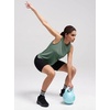 image:imageAlaroo Workout Tops for Women Summer Athletic Tank Tops Sleeveless Shirts Quick Dry Yoga Athletic Running Gym ClothesMisty Green