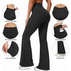 image:imageAlaroo Yoga Pants Flare Leggings with Pockets for Women 2931Black