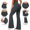 image:imageAlaroo Yoga Pants Flare Leggings with Pockets for Women 2931Dark Grey