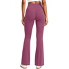 image:imageAlaroo Yoga Pants Flare Leggings with Pockets for Women 2931Dark Purple