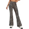 image:imageAlaroo Yoga Pants Flare Leggings with Pockets for Women 2931Leopard Print