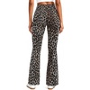 image:imageAlaroo Yoga Pants Flare Leggings with Pockets for Women 2931Leopard Print