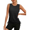 image:imageWomens Tank Tops Workout Tops for Women Pilates Outfits Gym Summer Clothes 2026Ablack