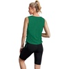 image:imageWomens Tank Tops Workout Tops for Women Pilates Outfits Gym Summer Clothes 2026Kgreen