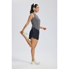 image:imageWomens Tank Tops Workout Tops for Women Pilates Outfits Gym Summer Clothes 2026Ldark Grey