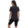 image:imageWomens Workout Tops for Women Sun Shirts UPF 50 Short Sleeve UV Protection Shirt Lightweight Quick Dry Hiking Top for WomenFloral Polka Dot