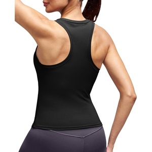 image:imageAlaroo Workout Tops for Women Sleeveless Racerback Tank TopsBlack