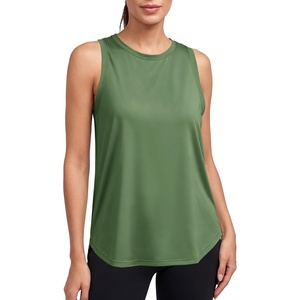 image:imageAlaroo Workout Tops for Women Summer Athletic Tank Tops Sleeveless Shirts Quick Dry Yoga Athletic Running Gym ClothesMisty Green